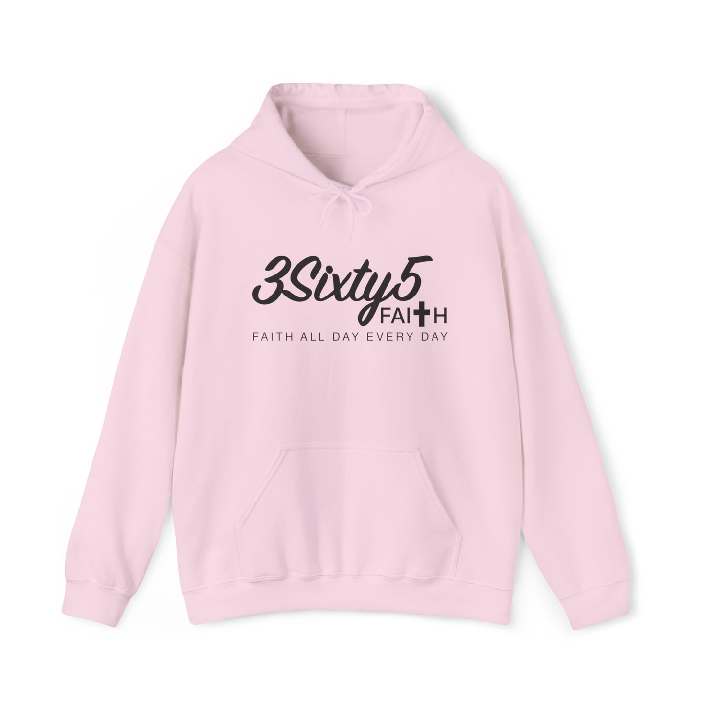 Tagline Hoodie Black Logo