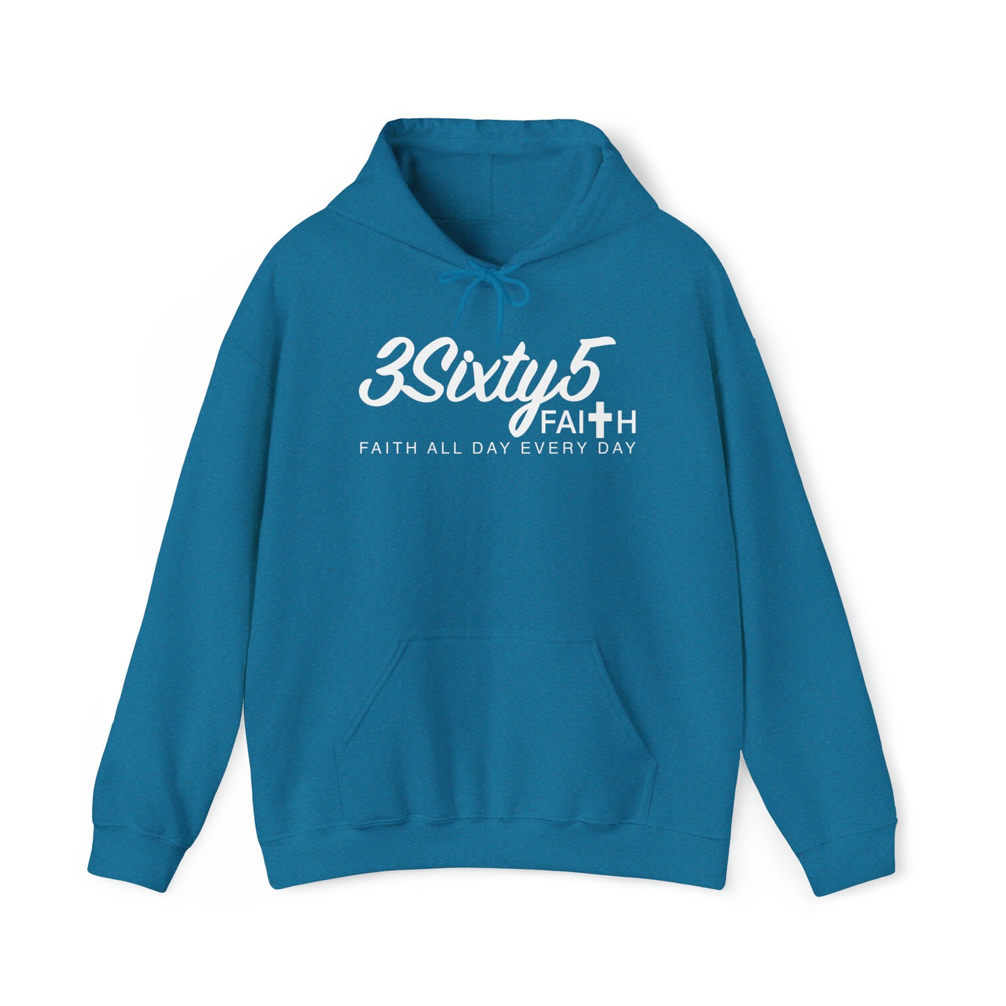 Tagline Hoodie White Logo