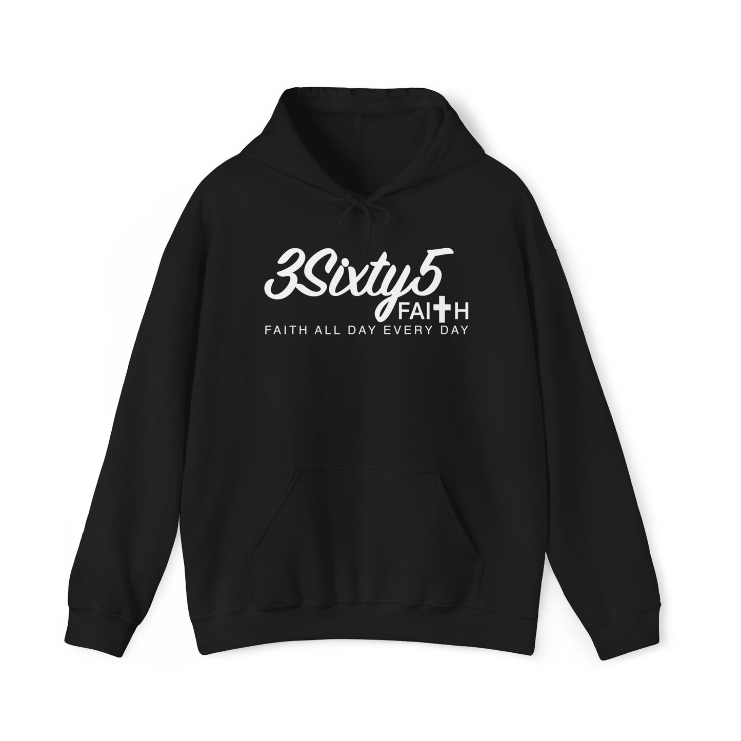 Tagline Hoodie White Logo